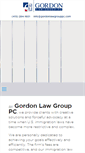 Mobile Screenshot of gordonlawgrouppc.com